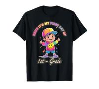 Dancing Boy Bruh It's My First Day 1st Grade Camiseta
