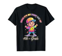 Dancing Boy Bruh It's My First Day 4th Grade Camiseta