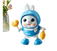 Dancing Bunny Toy | Electric Animal With Music And Light , Crawling Training Toy For Boys Girls Daycare Centers Birthday Holiday Christmas Playroom Nursery Bedroom Living Room Study Use ,