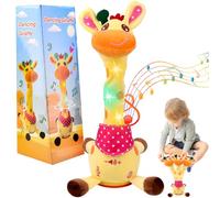 Dancing Giraffe Toy, Bright Dancer Giraffe Toy Repeating What You Say, Dancing and Twisting Giraffe Toy, Singing Musical Giraffe, Plush Musical Dancing Toy Gifts for Children 1, 2, 3, 4 Years Old Baby