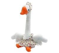 Dancing Goose Toy | Twisting Interactive Cute Voice Recorder Plush Doll | Dancing Musical Goose Plush | for Children Boys Nursery Room Playtime Holiday Birthday Party Home Desk Bedroom