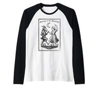Dancing in The Black Moonlight Camiseta Manga Raglan