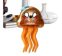 Dancing Jellyfish Toy, Crawling Sensory Sea Animal, Simulated Figurine, 2.17x1.97x3.74 Inches Soft Movement Light-Up Effect, Educational Toddler Toy, Ideal for Boys Girls Kids Baby Playtime Fun