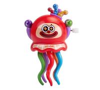 Dancing Octopus juguete, 2.95 pulgadas de bloqueo autonavegante para niños jugando, figura interactiva con movimiento construcción duradera, juguete de acción para jardín de infantes en