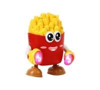 Dancing Robot, Smart Toys, Electric Music Light Robot, French Fries Design Doll Kids Entertainment Toy, Indoor Play, Learning Fun, Interactive Child Toy, Home Activity Gadget