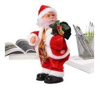 Dancing Santa Claus - Figura decorativa eléctrica, hips shaking Christmas Santa Claus Figure, Holiday Festival Decor for Adults Teens Kids Home Office Nursery Living Room 10,82 x 5,1 x 5,90 pulgadas