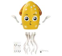 Dancing Squid Toy - Musical Octopus Robot with LED Light Show, Fun Movement and Sound Learning Plaything Enhancing Coordination, Interactive Baby Toy for 0-6 Year Old Kids, Ideal Educational Entertain