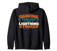 Dancing Through The Lightning Strikes Graphic Sudadera con Capucha