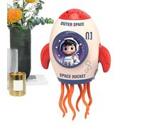 Dancing Toy - 21.2cm Rechargeable Rocket Music Doll for Kids, Family with Fun Entertainment Function, Dancing Figure for Festival, Indoor Holiday, Home, Table, Event, Party, Boys and Girls