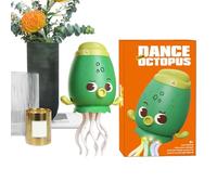 Dancing Toy for Kids, Interactive Octopus Music Toy, PP Light-Up Animal Figure, Obstacle Avoidance Feature, Fun Play, Perfect for Nursery and Bedtime, Ideal for Daycare and Preschool, 20x11.5x8.5cm