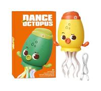 Dancing Toy for Kids, Interactive Octopus Music Toy, PP Light-Up Animal Figure, Obstacle Avoidance Feature, Fun Play, Perfect for Nursery and Bedtime, Ideal for Daycare and Preschool, 20x11.5x8.5cm