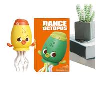 Dancing Toy, Light-Up Musical, Interactive Animal Figure with Obstacle Avoidance Sensor, Fun Floortoy with Sounds and Lights, for Nursery, Bedtime, Daycare, Easter, Preschool, Boys