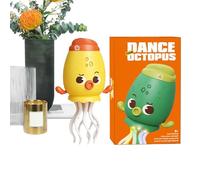 Dancing Toy, Light Up Octopus Toy, 7.87x4.53x3.35 Inches Engaging Floor Play Design, Musical Interactive Animal for Nursery, Preschool, Daycare, Bedtime, Easter Gift, Boys & Girls