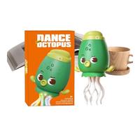 Dancing Toy, Light Up Octopus Toy, 7.87x4.53x3.35 Inches Engaging Floor Play Design, Musical Interactive Animal for Nursery, Preschool, Daycare, Bedtime, Easter Gift, Boys & Girls