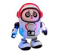 Dancing Toy - Space Panda Shape Battery Operated Interactive, with Music and LED Light Effects - For Children Boys and Girls As A Gift For Birthdays, Christmas More