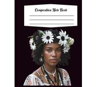 Dancing with the Earth: Composition Notebook College Ruled: White and Black printed Composition Notebook | Floral Boho Cottagecore Aesthe0tic Journal for School, College, or Work