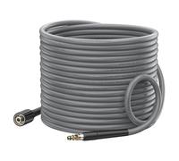 DANCINGBOAR Manguera de Repuesto para Hidrolimpiadora 10M para Karcher K2 K3 K4 K5 K6 K7, 3600PSI Súper Flexible Bayoneta de Clic a M22-14mm Manguera de Extensión para Kärcher con Salida de Rosca