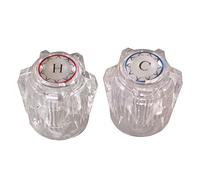 Danco 88810 - Manijas de repuesto para grifo Moen, acrílico transparente