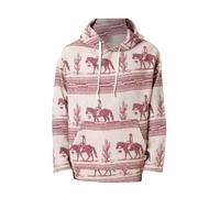 Dandalo Sudadera 'Alexandre' beige claro / burdeos XL beige claro / burdeos