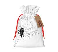 Dandelion Blowing In The Wind - Bolsas de regalo reutilizables con cordón para cumpleaños, bodas, regalos de fiesta y regalos festivos