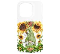 Dandelion Flower Floral Pattern For Women Cute Spring GNOME Carcasa para iPhone 15 Pro