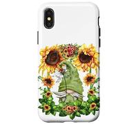 Dandelion Flower Floral Pattern For Women Cute Spring GNOME Carcasa para iPhone X/XS