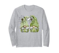 Dandelion Garden Gnomes For Gay Couple Funny Dandy GNOME Manga Larga