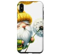 Dandelion Make A Little Wish Summer Gnome Graphic For Garden Carcasa para iPhone XS Max