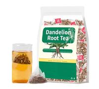 Dandelion Root Tea Bags, Natural Roasted Dandelion Herbal Tea, Caffeine Free, Smooth Earthy Flavor for Daily Wellness (1 Pack)