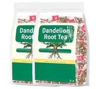 Dandelion Root Tea, Roasted Dandelion Root Tea Bags, Caffeine-Free Herbal Dandelions Teas Vegan & Natural (2PCS)
