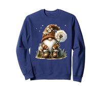 Dandelion Spring GNOME Graphic For Women with Daisy Flowers Sudadera
