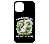 Dandelion Wishes And Honey Bee Kisses Summer Gnome For Mom Carcasa para iPhone 12/12 Pro