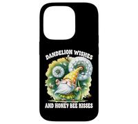 Dandelion Wishes And Honey Bee Kisses Summer Gnome For Mom Carcasa para iPhone 14 Pro