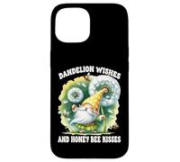 Dandelion Wishes And Honey Bee Kisses Summer Gnome For Mom Carcasa para iPhone 15