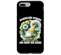 Dandelion Wishes And Honey Bee Kisses Summer Gnome For Mom Carcasa para iPhone 7 Plus/8 Plus