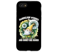 Dandelion Wishes And Honey Bee Kisses Summer Gnome For Mom Carcasa para iPhone SE (2020) / 7 / 8