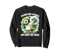 Dandelion Wishes And Honey Bee Kisses Summer Gnome For Mom Sudadera