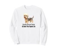 Dandie Dinmont Terrier Dog Todo sobre Esa Vida Topknot Sudadera