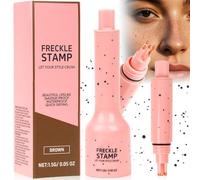 Dandin Faux Freckles Stamp, lápiz pecas, pluma extravagante, de secado rápido, compacto, resistente al agua, sello de pecas, para maquillaje creativo, looks, stage, performances, cosplay de todos los
