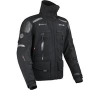 DANE Bornholm Pro Chaqueta textil de moto impermeable, negro, tamaño XL para Hombres