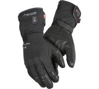 DANE Inuit Juego de guantes de moto de invierno impermeables con calefacción, negro, tamaño 3XL para Hombres