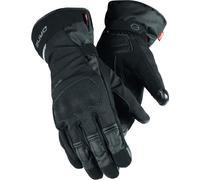 DANE Korsor Guantes de moto impermeables para mujer, negro, tamaño XL