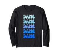 Dane Retro Name Stack Design Manga Larga