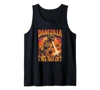 Danezilla - Parodia Gigante de la película de Monstruos de Perro Gran danés Camiseta sin Mangas