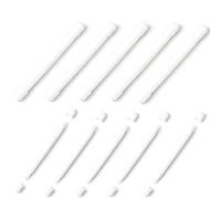 Danfetsoy Paquete de 10 cajas de protección de fibra óptica de empalme cerradas, color blanco, caja de protección de fibra óptica SL LC, cierre de empalme, mangas protectoras de tubo de PVC para