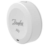 Danfoss 014G2480 Sensor de Habitación con Control Remoto para Termostatos de Radiador, Certificado Zigbee, Inalámbrico