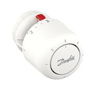 Danfoss Aero RA Click - Cabezal termostático con fuelle termostático lleno de gas y sensor integrado, diámetro del cuello de 23 mm