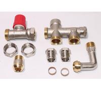 Danfoss válvulas de tubo ascendente RA-K Set 1/2" - 013G3342