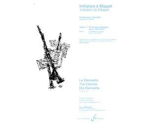 DANGAIN - Iniciacion a Mozart Vol.1: 20 Estudios (Nivel Elemental) para Clarinete