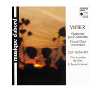 Dangain - Weber;Clarinet Quintet